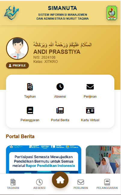 Dashboard Keuangan
